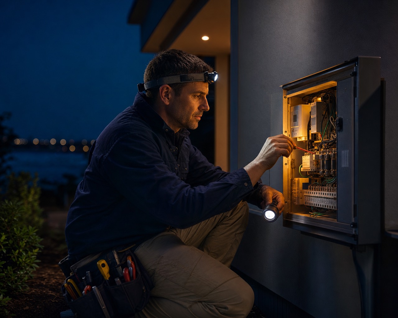 Evan Karp, founder and A-Grade electrician at EK Electric